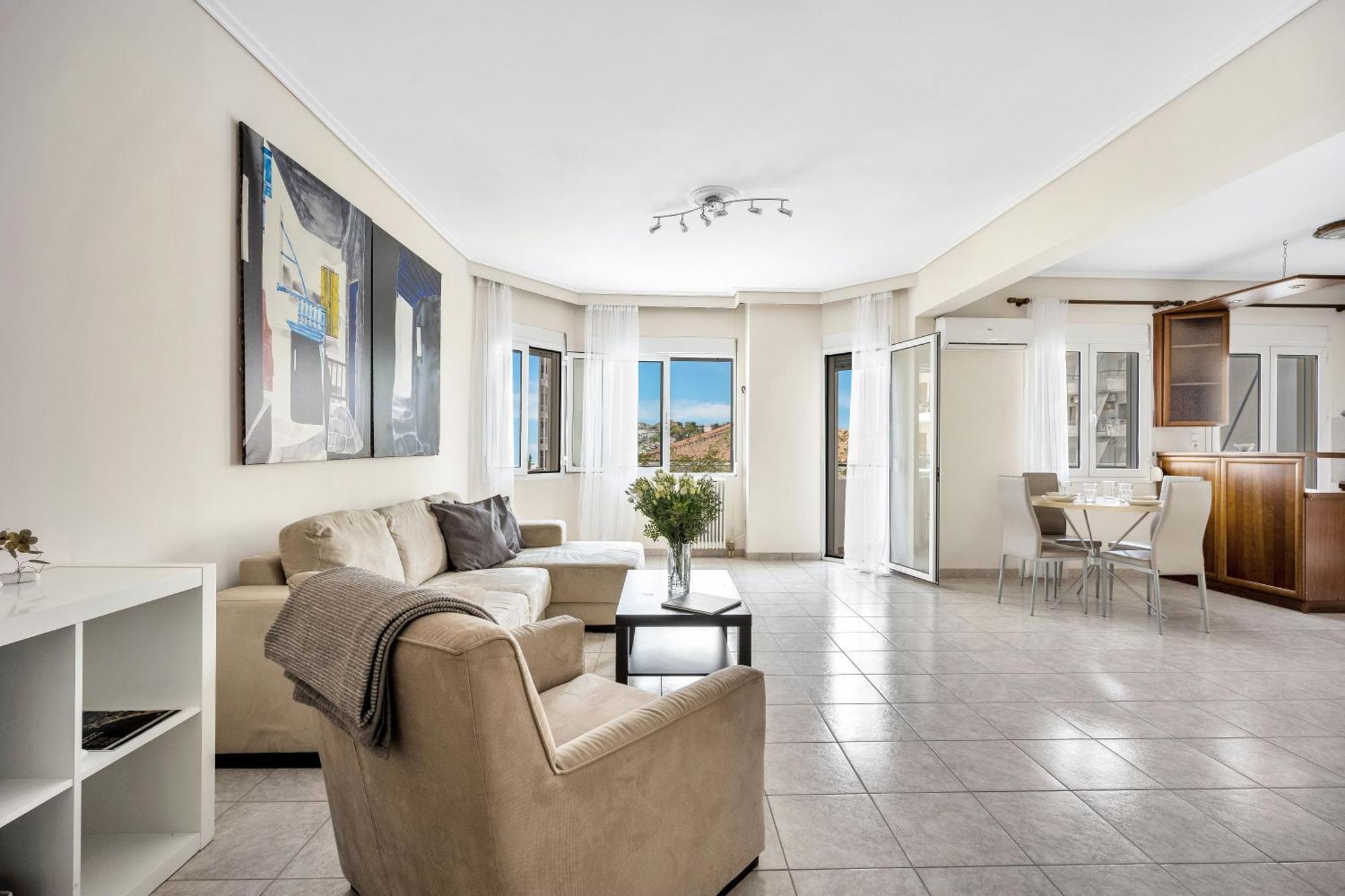 Chalkís Fabulous Central Apartment Close To The Sea! מראה חיצוני תמונה